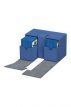 Ultimate Guard Twin Flip´n´Tray Deck Case 160+ Standard Size XenoSkin Blue Card Boxes Ultimate Guard