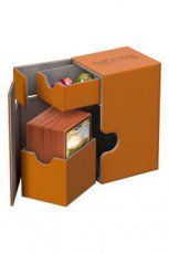 Ultimate Guard Flip´n´Tray Deck Case 80+ Standar Ultimate Guard Flip´n´Tray Deck Case 80+ Standard Size XenoSkin™ Orange
