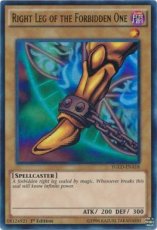 Right Leg of the Forbidden One - YGLD-ENA18 - Ultra Rare 1st Edition