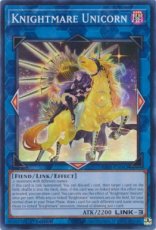 Knightmare Unicorn(alternate art) - RA01-EN043 - Super Rare 1st Edition