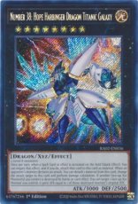 Number 38: Hope Harbinger Dragon Titanic Galaxy - RA02-EN036 Secret Rare 1st Edition