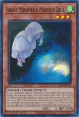 Ghost Mourner & Moonlit Chill(alternate art) - RA02-EN015 - Super Rare 1st Edition