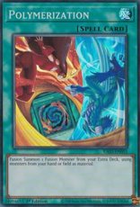 Polymerization (alternate artwork - HERO) - RA03-EN051 Super Rare 1st Edition