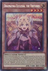 Dogmatika Ecclesia, the Virtuous(New artwork) - CH Dogmatika Ecclesia, the Virtuous(New artwork) - CH01-EN014 - Secret Rare 1st Edition
