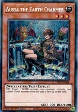 Aussa the Earth Charmer(New artwork) - CH02-EN004 Aussa the Earth Charmer(New artwork) - CH02-EN004 -  Secret Rare 1st Edition