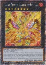 Garunix Eternity, Hyang of the Fire Kings - RA05-E Garunix Eternity, Hyang of the Fire Kings - RA05-EN052 - Platinum Secret Rare 1st Edition