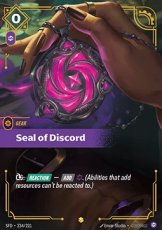 Seal of Discord - 234/221 - Showcase Seal of Discord - 234/221 - Showcase