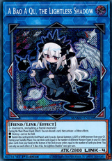 A Bao A Qu, the Lightless Shadow(New artwork) - MA A Bao A Qu, the Lightless Shadow(New artwork) - MAMO-EN038 - Secret Rare 1st Edition