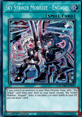 Sky Striker Mobilize - Engage!(New artwork) - MAMO Sky Striker Mobilize - Engage!(New artwork) - MAMO-EN039 - Secret Rare 1st Edition