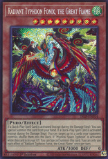 Radiant Typhoon Fonix, the Great Flame - 26LP-EN01 Radiant Typhoon Fonix, the Great Flame - 26LP-EN014 - Secret Rare 1st Edition
