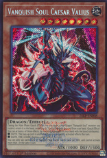 Vanquish Soul Caesar Valius - 26LP-EN008 - Emblazo Vanquish Soul Caesar Valius - 26LP-EN008 - Emblazoned Secret Rare 1st Edition
