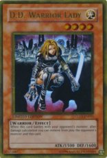 D.D. Warrior Lady - GLD1-EN015 - Gold Rare D.D. Warrior Lady - GLD1-EN015 - Gold Rare