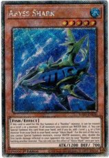 Abyss Shark - RA03-EN030  Platinum Secret Rare 1st Edition