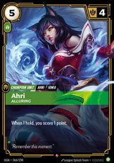 Ahri, Alluring - 066/298 - Rare Ahri, Alluring - 066/298 - Rare