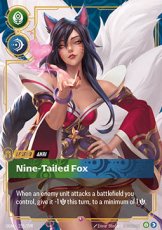 Ahri, Nine-Tailed Fox - 255/298 - Rare Ahri, Nine-Tailed Fox - 255/298 - Rare
