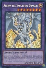 Albion the Sanctifire Dragon - RA05-EN037 - Secret Albion the Sanctifire Dragon - RA05-EN037 - Secret Rare 1st Edition
