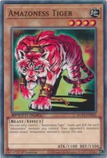 Amazoness Tiger - SGX3-END03 - Common 1st Edition