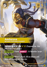 Ambessa, Respected and Feared - 136/166 - Epic Ambessa, Respected and Feared - 136/166 - Epic
