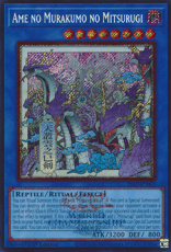 Ame no Murakumo no Mitsurugi(Alternate Art) - 26LP Ame no Murakumo no Mitsurugi(Alternate Art) - 26LP-EN021 - Emblazoned Secret Rare 1st Edition