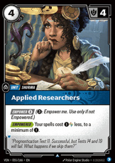 Applied Researchers - 055/166 - Uncommon Applied Researchers - 055/166 - Uncommon