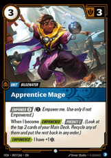 Apprentice Mage - 047/166 - Common Apprentice Mage - 047/166 - Common