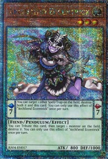Archfiend Eccentrick - RA04-EN017 - Quarter Centur Archfiend Eccentrick - RA04-EN017 - Quarter Century Secret Rare 1st Edition