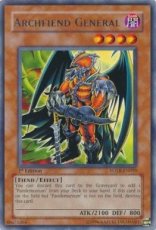 Archfiend General - FOTB-EN019 - Rare 1st Edition Archfiend General - FOTB-EN019 - Rare 1st Edition
