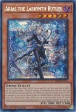 Arias the Labrynth Butler - MP24-EN116 - Prismatic Secret Rare 1st Edition