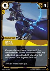Ashe, Focused - 169/219 - Rare Ashe, Focused - 169/219 - Rare