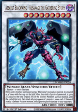 Assault Blackwing - Kusanagi the Gathering Storm - Assault Blackwing - Kusanagi the Gathering Storm - MAMO-EN026 - Ultra Rare 1st Edition