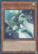 Assault Sonic Warrior - BLZD-EN005 - Common 1st Ed Assault Sonic Warrior - BLZD-EN005 - Common 1st Edition