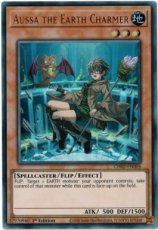 Aussa the Earth Charmer(New artwork) - CH02-EN004 Aussa the Earth Charmer(New artwork) - CH02-EN004 - Ultra Rare 1st Edition