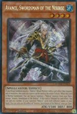 Avance, Swordsman of the Nekroz - BLMM-EN024 - Sec Avance, Swordsman of the Nekroz - BLMM-EN024 - Secret Rare 1st Edition