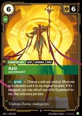 Azir, Ascendant (V.1) 050/221 - Rare Azir, Ascendant (V.1) 050/221 - Rare