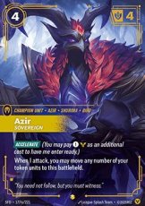 Azir, Sovereign (V.2) 177a/221 - Showcase Azir, Sovereign (V.2) 177a/221 - Showcase