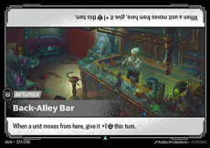 Back-Alley Bar - 277/298 - Uncommon Foil Back-Alley Bar - 277/298 - Uncommon Foil