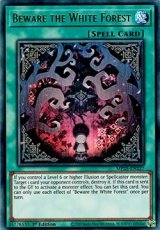 Beware the White Forest - MP25-EN227 - Ultra Rare Beware the White Forest - MP25-EN227 - Ultra Rare 1st Edition