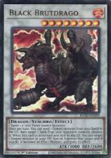 Black Brutdrago - BLGG-EN089 - Ultra Rare 1st Edit Black Brutdrago - BLGG-EN089 - Ultra Rare 1st Edition