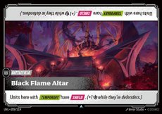 Black Flame Altar - 208/219 - Uncommon Black Flame Altar - 208/219 - Uncommon