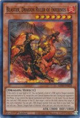 Blaster, Dragon Ruler of Infernos - RA03-EN010 Super Rare 1st Edition