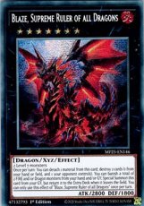 Blaze, Supreme Ruler of all Dragons - MP25-EN146 - Blaze, Supreme Ruler of all Dragons - MP25-EN146 - Prismatic Secret Rare 1st Edition