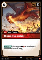 Blazing Scorcher - 001/298 - Common Blazing Scorcher - 001/298 - Common