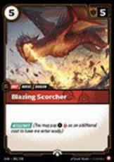 Blazing Scorcher - 001/298 - Common (P) Blazing Scorcher - 001/298 - Common (P)