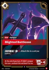 Blighted Battleaxe - 019/219 - Rare Blighted Battleaxe - 019/219 - Rare