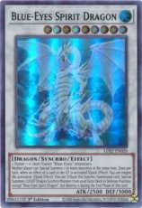 Blue-Eyes Spirit Dragon(Green) : LDS2-EN020 - Ultra Rare 1st Edition