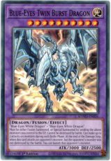 Blue-Eyes Twin Burst Dragon - SDWD-EN036 - Common 1st Edition