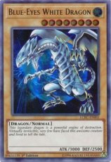 Blue-Eyes White Dragon (Earth Background) - LCKC-EN001 - Ultra Rare 1st Edition