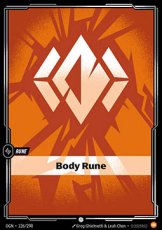 Body Rune - 126/298 - Common Body Rune - 126/298 - Common