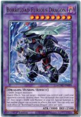 Borreload Furious Dragon - MZMU-EN099 - Rare 1st E Borreload Furious Dragon - MZMU-EN099 - Rare 1st Edition