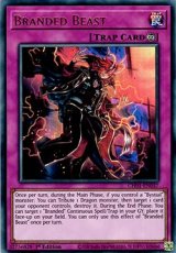 Branded Beast - CH01-EN037 - Ultra Rare 1st Editio Branded Beast - CH01-EN037 - Ultra Rare 1st Edition